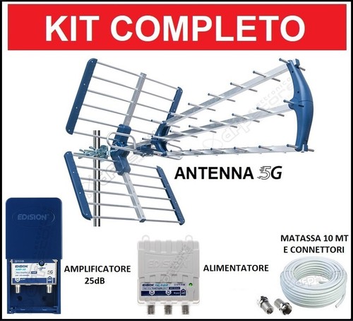 Kit antenna dvb - tv, uhf