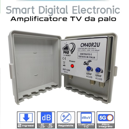 Amplificatore antenna da - tv,
