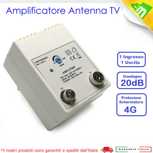 Amplificatore antenna - antenna, tv