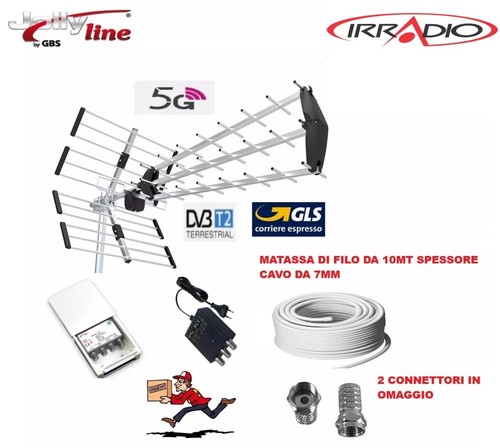 Kit antenna amplificata - kit, tv