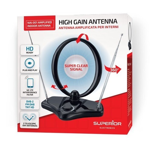 Indoor amplified antenna - indoor,