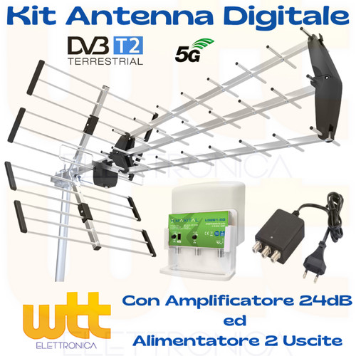 Kit antenna digitale - antenna, tv